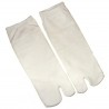 Chaussettes japonaises tabi blanches - Pointure 39 à 43