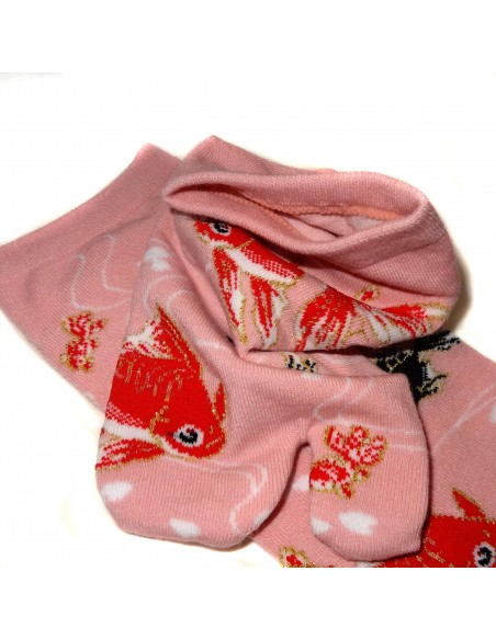 Tabi socks - Size 39 to 43 - Kingyo prints. Split toes socks Tabi socks - Size 39 to 43 - Kingyo prints. Split toes socks