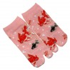 Tabi socks - Size 39 to 43 - Kingyo prints. Split toes socks