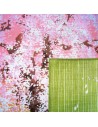Japnaese Furoshiki cloth 50x50 - Shidarezakura. Reusable gift wrapping fabric.