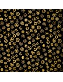 Japanese cloth 52x52 black - Kamon prints