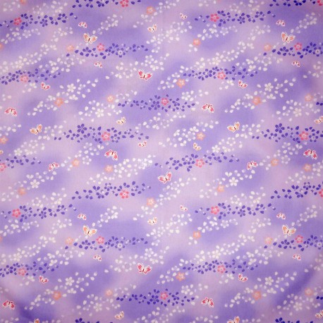 Japanese cloth 52x52 parma - Sakura chô. Gift wrapping cloth.