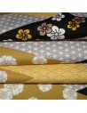 Japanese cloth 52x52 Floral prints. Gift wrapping cloth.