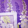 Furoshiki tissu japonaise 50x50 lavende - Glycines. Emballage cadeaux réutilisable en tissu.