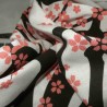 Tenugui Collection Akita - Shidarezakura. Tissus et textiles japonais décoratifs.