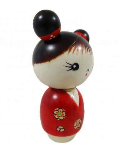 Poupées japonaises kokeshi en bois - Innocence