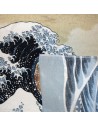 Furoshiki cloth 68x68- Hokusaï's Great Wave. Japanese cloth gift wrapping.