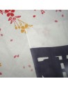 Tenugui - reversible - Encounter under the cherry trees. Japanese textile and cloths.