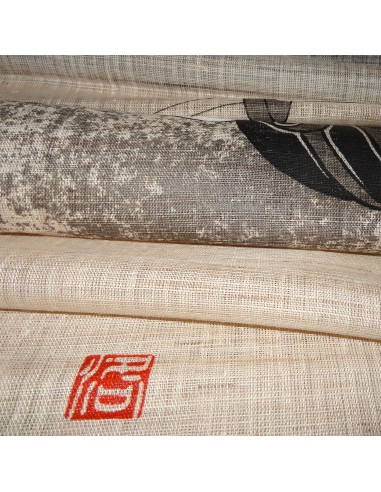 Tapisserie suspendue - Dieux Fûjin et Raijin - 60x120. Décoration murale japonaise kakejiku kakemono