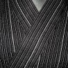 Jinbei Tunique vêtement japonaise d'été - noir - Taille LL - Coton et Lin