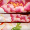 Yukata femme - Set 345 - Tissage Kôbai. kimono japonais d'été en coton