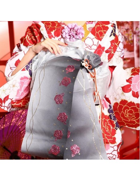 Women's Yukata - Set 345 - 348 - Kôbai technique. Japanese summer kimono. Women's Yukata - Set 345 - 348 - Kôbai technique. Japanese summer kimono.