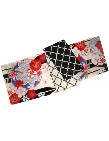 Yukata femme - Set 349. kimono japonais d'été en coton