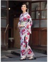 Yukata femme - Set 349. kimono japonais d'été en coton