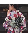 Yukata femme - Set 349. kimono japonais d'été en coton