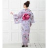 Yukata femme - Set 351. kimono japonais d'été en coton