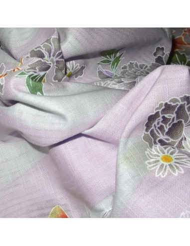 Yukata femme - Set 351. kimono japonais d'été en coton