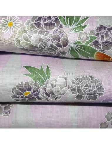 Yukata femme - Set 351. kimono japonais d'été en coton