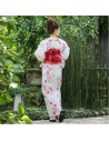 Yukata femme - Set 352 - Qualité supérieure. kimono japonais d'été en coton