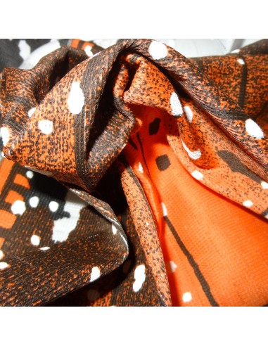 Noren en polyester - Scène hivernale. Rideaux japonais de séparation.