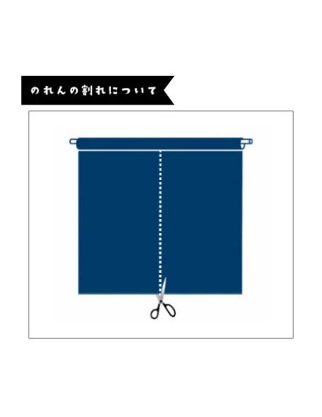 Noren en polyester - Shôji Yozakura. Rideaux japonais et décoration japonaise. Noren en polyester - Shôji Yozakura. Rideaux japonais et décoration japonaise.