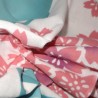 Tenugui - reversible - Fuji Sakura.  Japanese cloth and textile. Japanese decoration