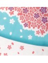 Tenugui - reversible - Fuji Sakura.  Japanese cloth and textile. Japanese decoration