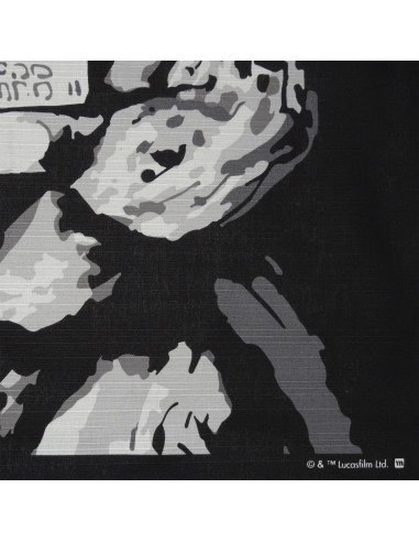 Furoshiki Japanese cloth black 70x70 - Darth Vader. Reusable gift wrapping fabric