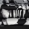 Furoshiki tissu japonais noir 70x70 - Dark Vador. Emballage cadeaux réutilisable en tissu