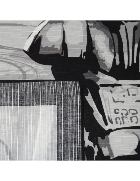 Furoshiki tissu japonais noir 70x70 - Dark Vador. Emballage cadeaux réutilisable en tissu Furoshiki tissu japonais noir 70x70 - Dark Vador. Emballage cadeaux réutilisable en tissu