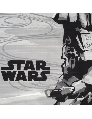 Furoshiki Japanese cloth black 70x70 - Darth Vader. Reusable gift wrapping fabric