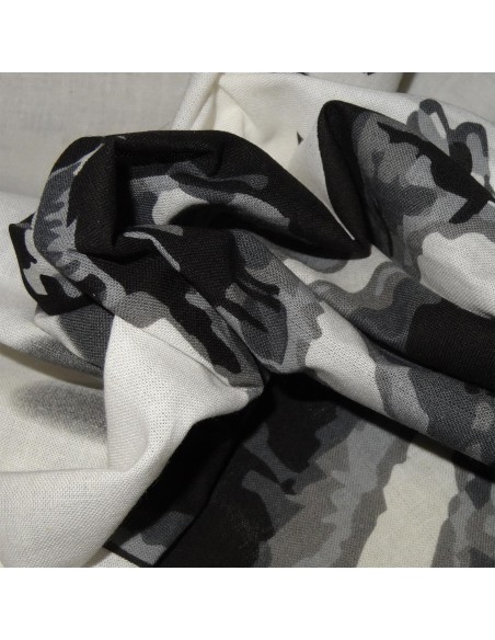 Tenugui Star Wars - Dark Vador, la guerre des étoiles. Tissu et textile japonais. Décoration japonaise.