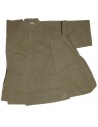 Jinbei Japanese summer tunic garment beige-green - LL size - Cotton and Linen