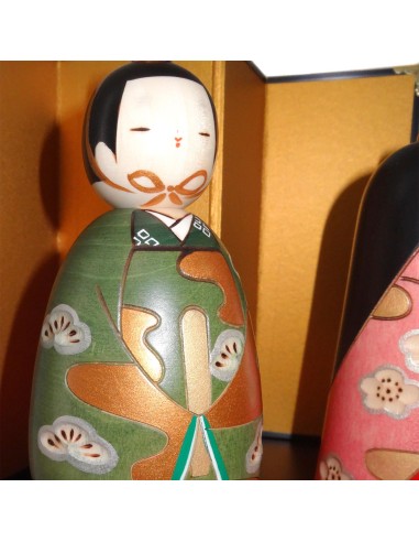 Poupées Kokeshi - Hinamatsuri Tachibina - Poupée japonaise