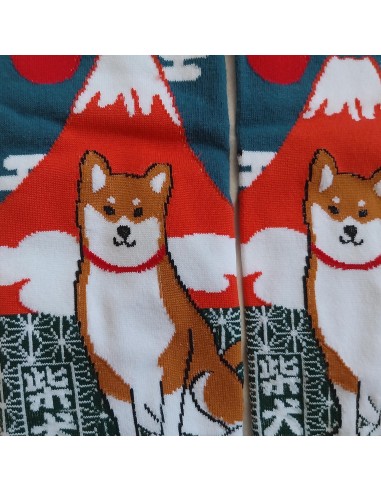 Chaussettes tabi - Pointure 39 à 43 - Motifs de Fuji et Shiba