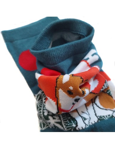 Chaussettes tabi - Pointure 39 à 43 - Motifs de Fuji et Shiba